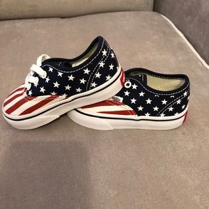 Vans Toddler 5.5 American Flag